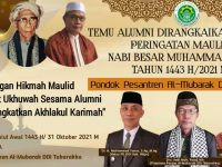 Temu Alumni Di Rangkaikan Dengan Maulid Nabi Besar Muhammad SAW.